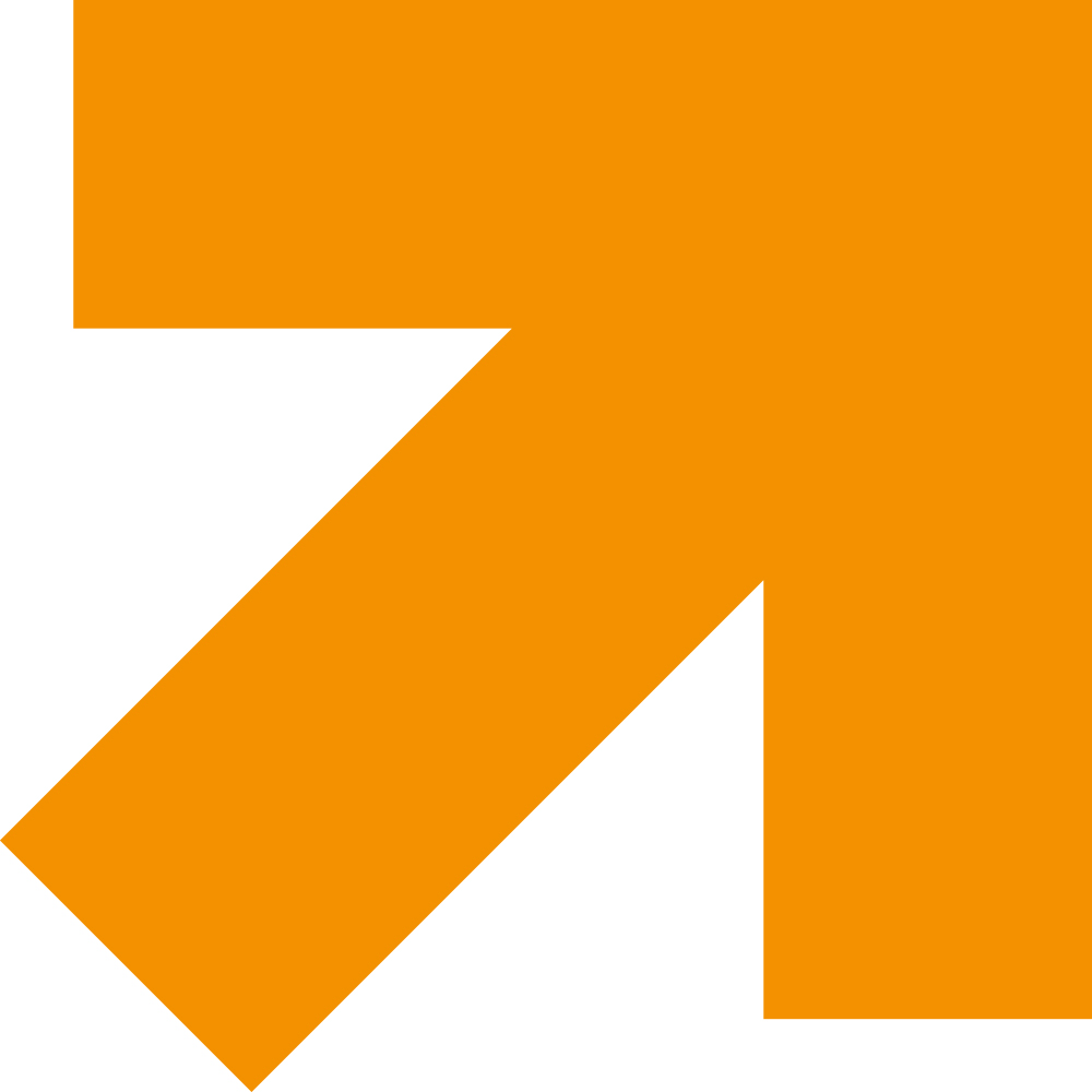 Careers arrow orange