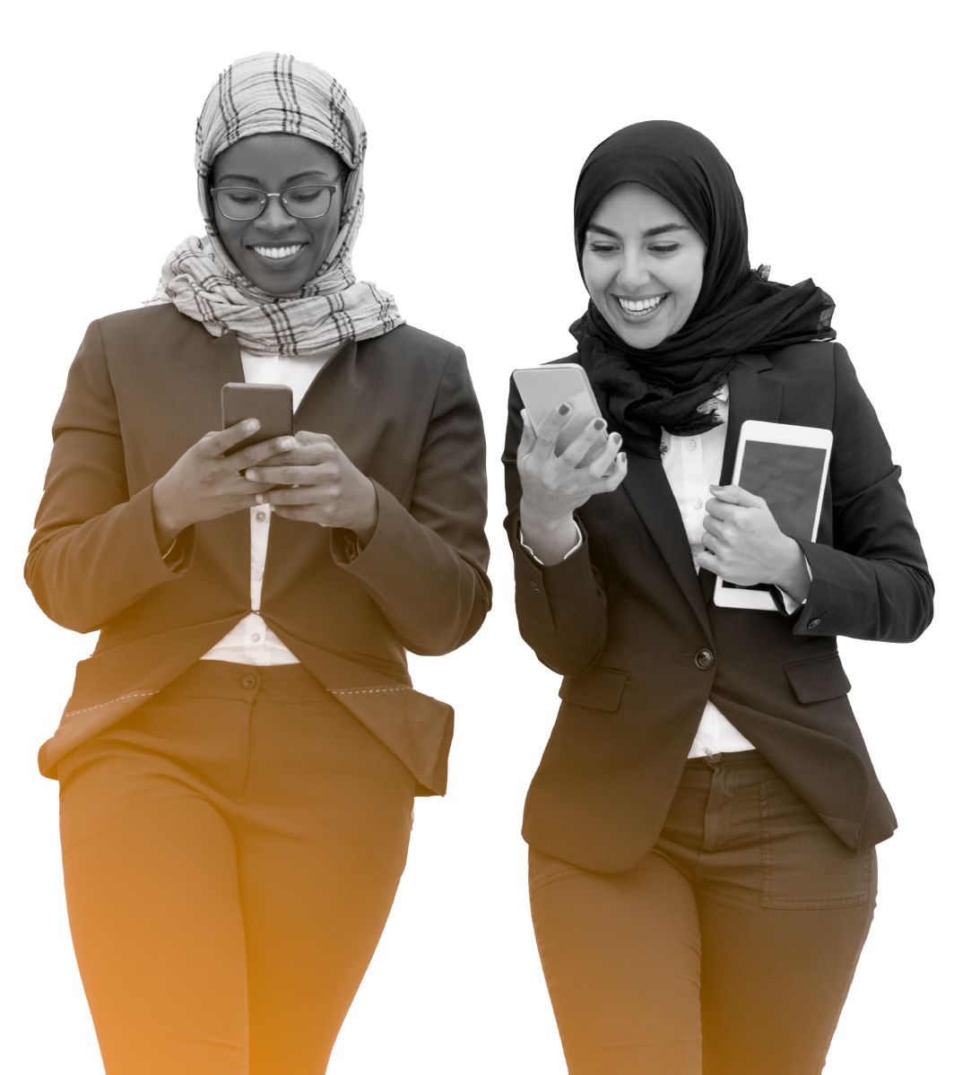 Careers - two young female professionals