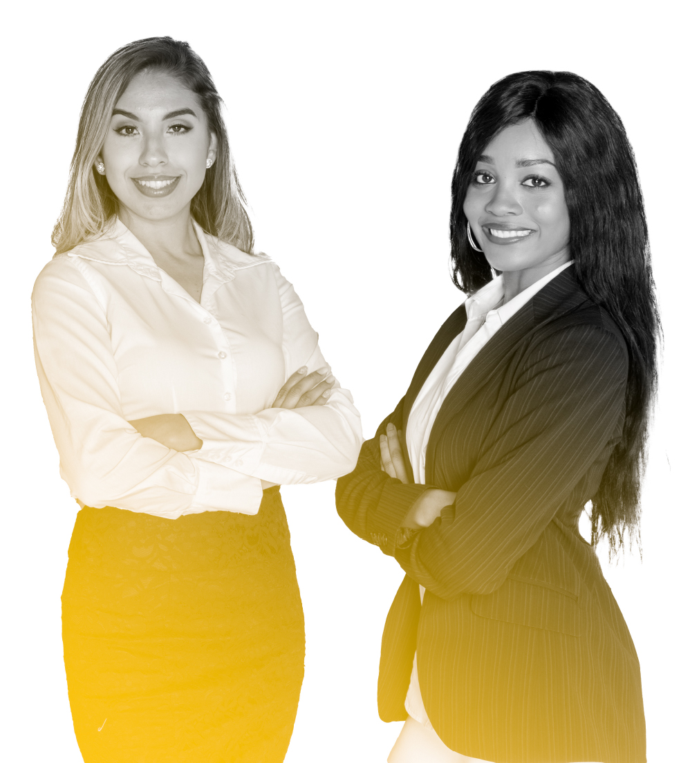 Careers - two young female professionals