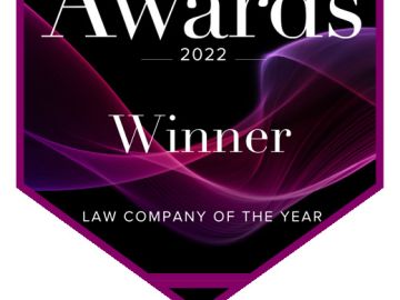 Unprecedented double-win at The Lawyer Awards 2022 