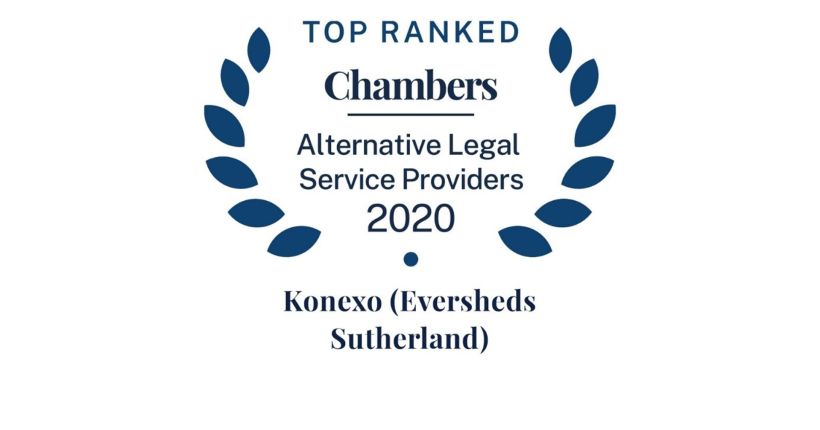 Konexo achieves Band 1 Global ranking, Chambers and Partners